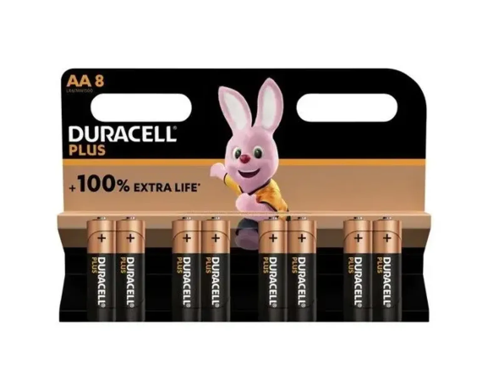 Duracell plus 100% AA 8-pack LR6/MN1500 (24 stuks)