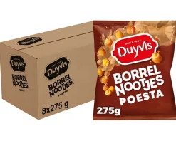 Duyvis Borrelnootjes Poesta (8x 275gr)