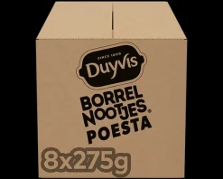 Duyvis Borrelnootjes Poesta (8x 275gr)