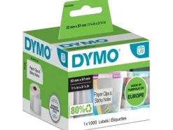 Dymo etiketten LabelWriter ft 57 x 32 mm (1000 stuks)