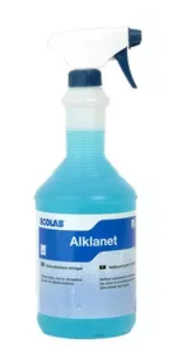 Ecolab alklanet glasreiniger in sprayflacon (1 liter)