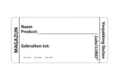 Etiket labellord magazijn (250 stuks)