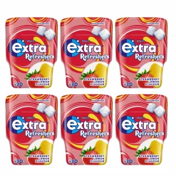 Extra Bottle Refreshers Strawberry Lemon (6x 67gr)