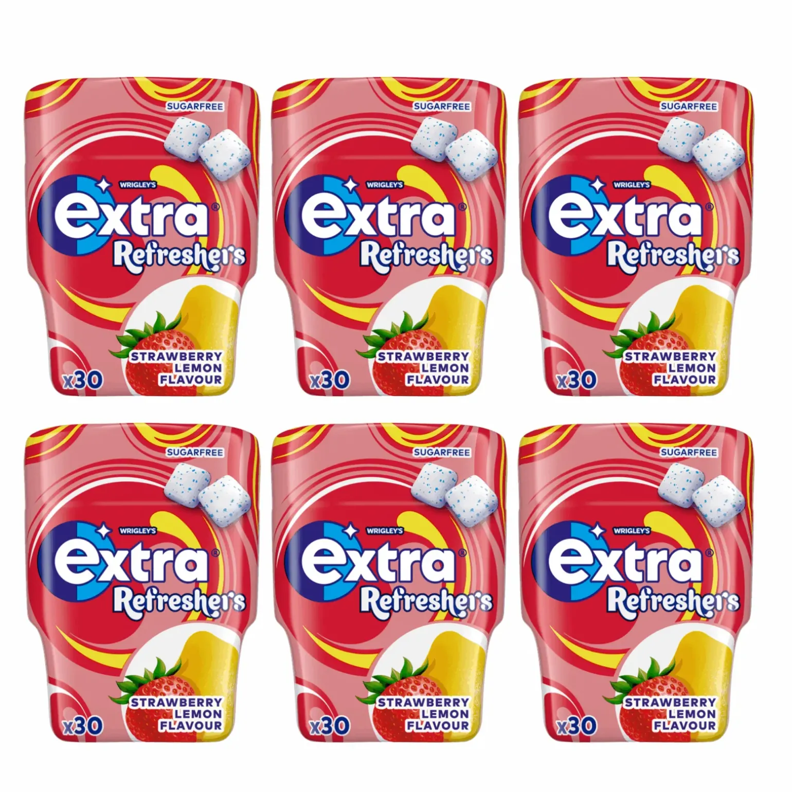 Extra Bottle Refreshers Strawberry Lemon (6x 67gr)