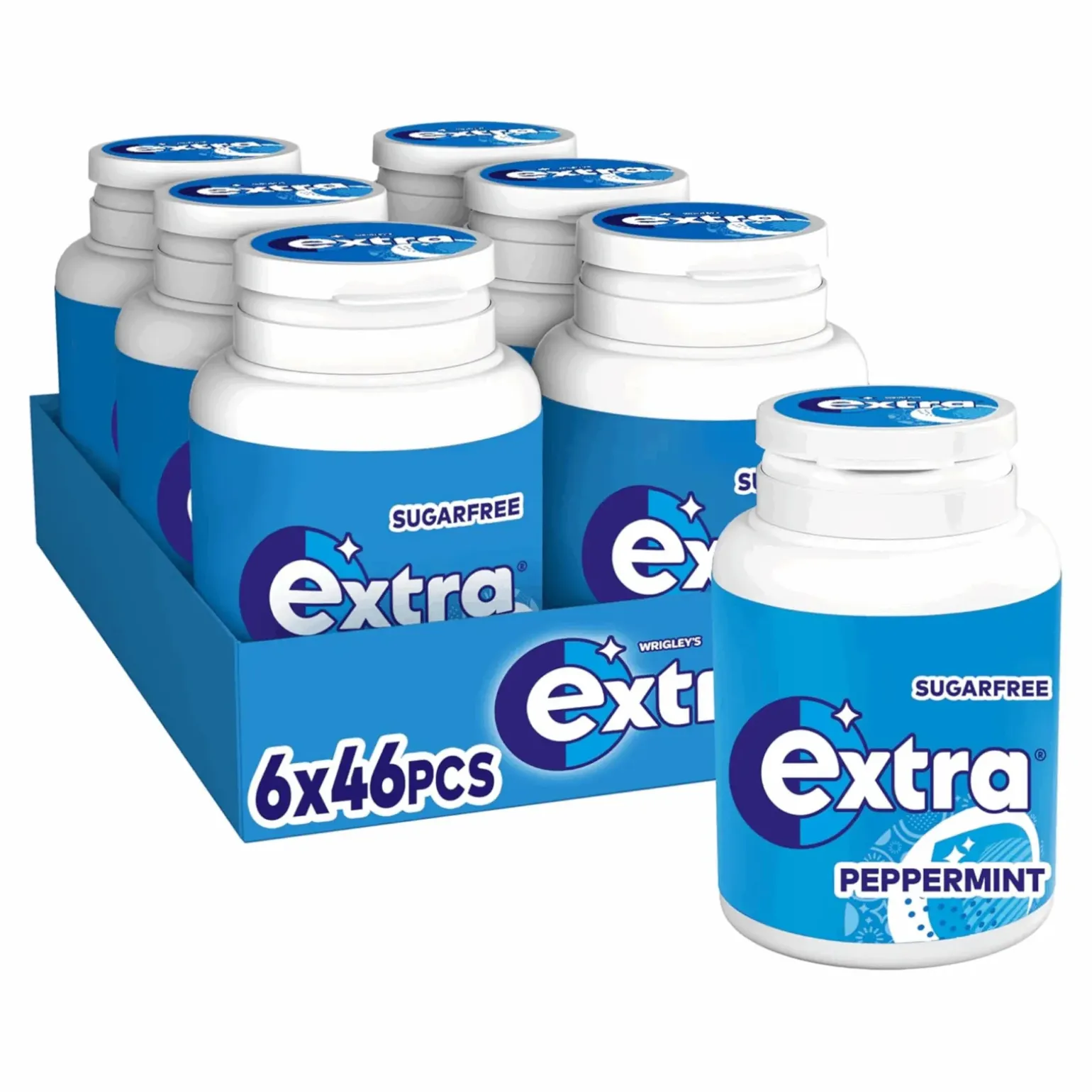 Extra Peppermint Bottle (6x 46 stuks)