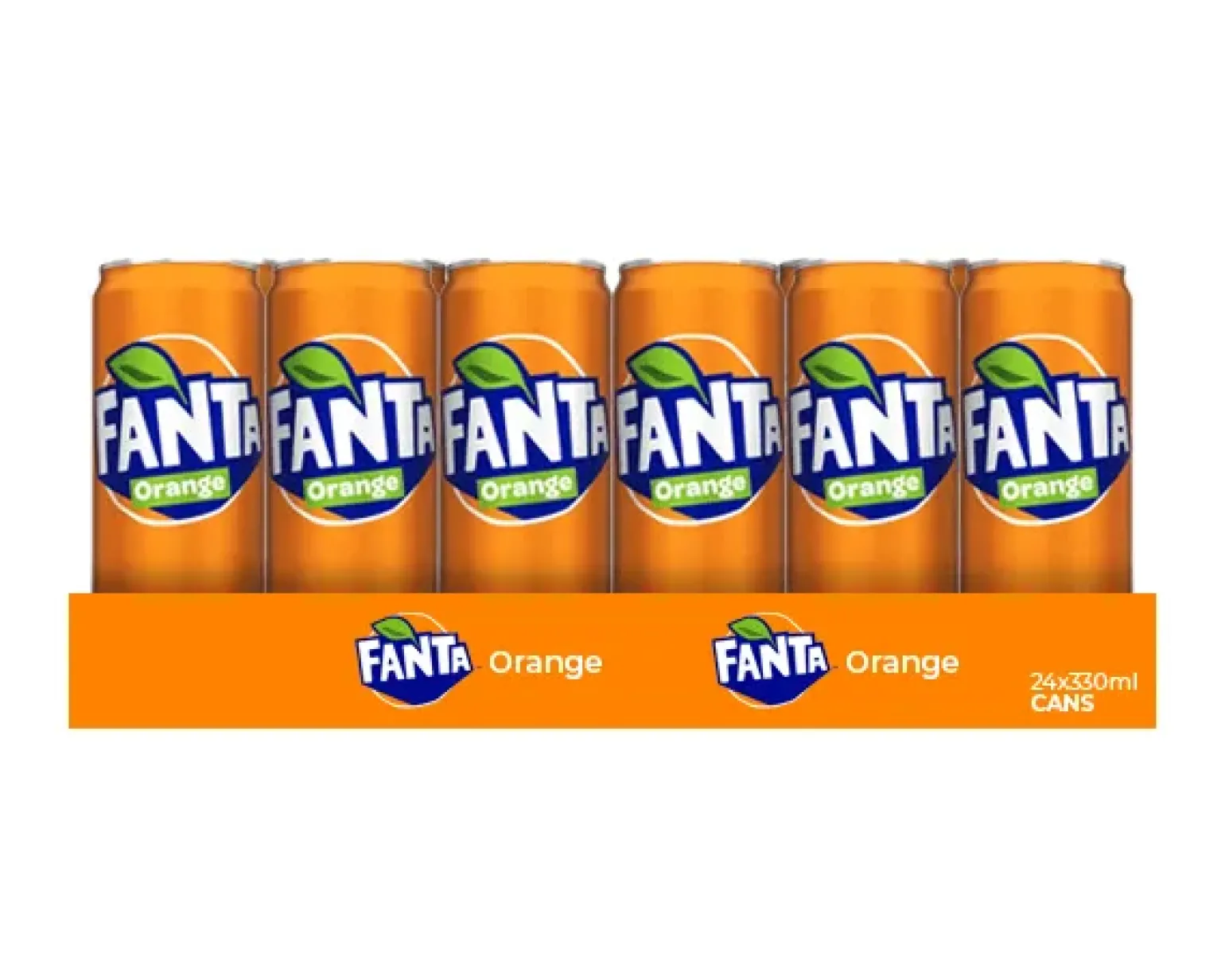 Fanta orange blik (24x 33cl)