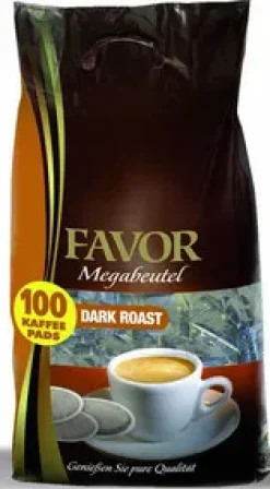 Favor Dark Roast Megabeutel (8x 100 pads)