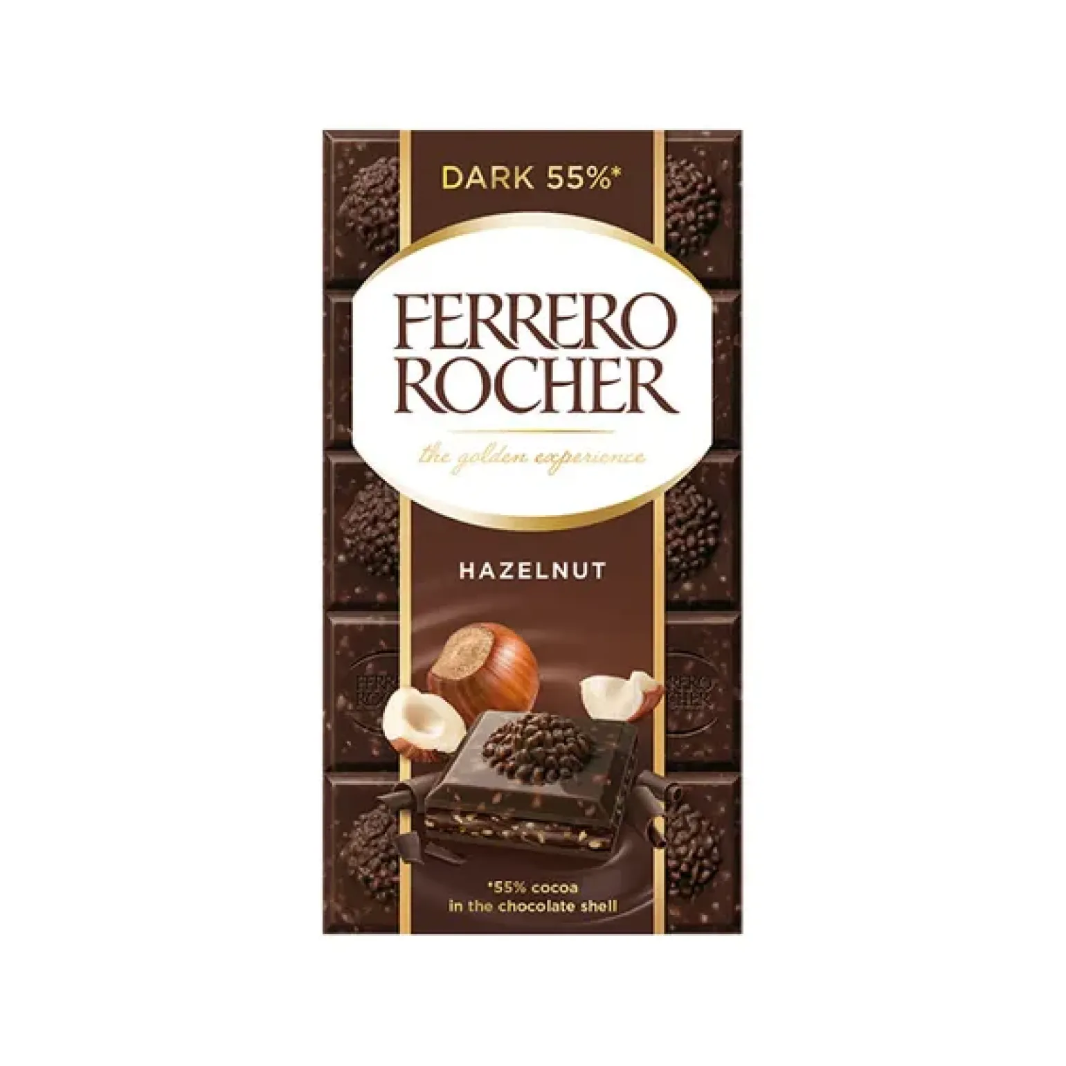 Ferrero Rocher Tablet Dark Hazelnut (8x 90gr)