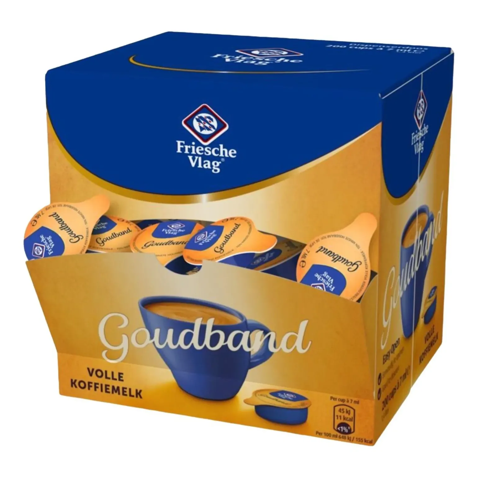 Friesche Vlag Goudband Cups (200x 7ml)