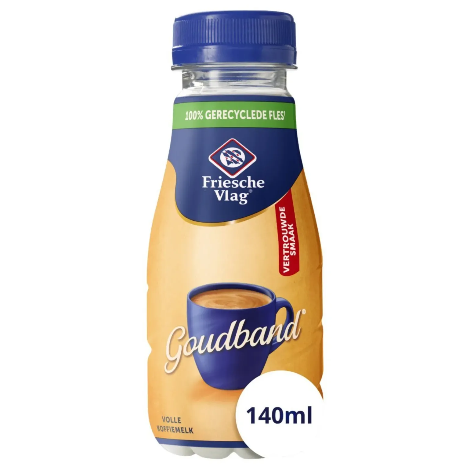 Friesche Vlag Goudband Pet Flesje (12x 140ml)