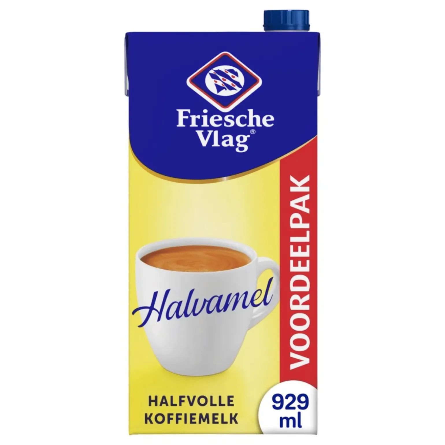 Friesche Vlag Halvamel Pak (6x 930ml)