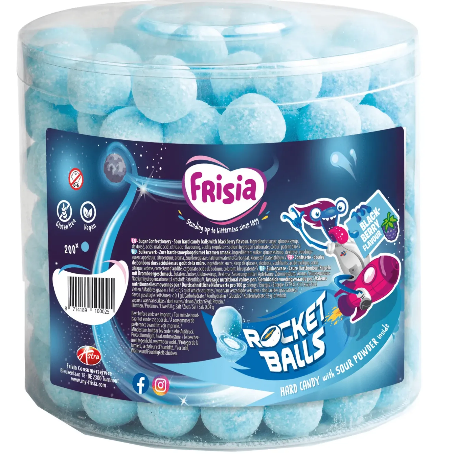 Frisia Rocket Balls Bramen (200 stuks)