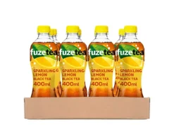 Fuze Tea Sparkling Black Tea Pet (12x 40cl)