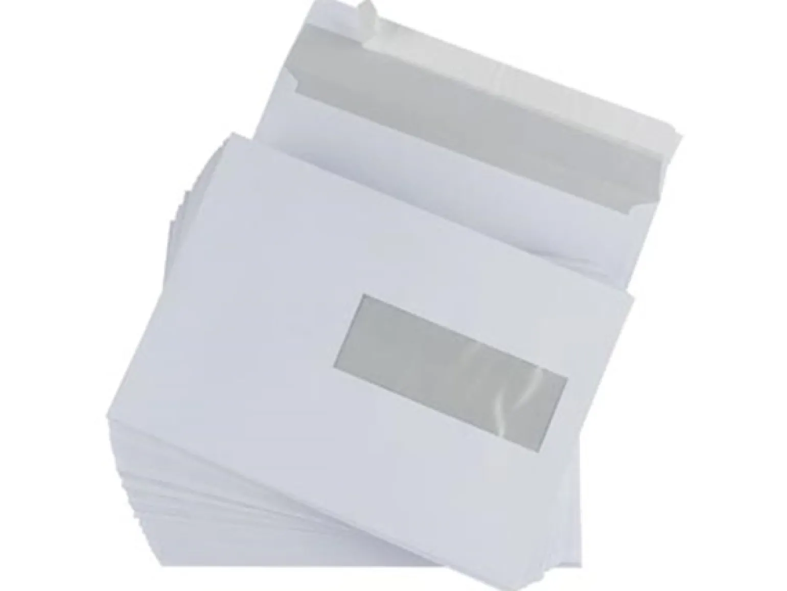 Gallery enveloppen ft 156 x 220 mm, venster rechts (500 stuks)