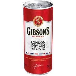 Gibson’s Gin Tonic blik (24x 250ml)