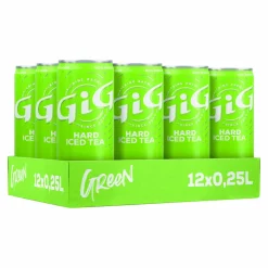 Gig Hard Iced Tea Green blik (12x 25cl)