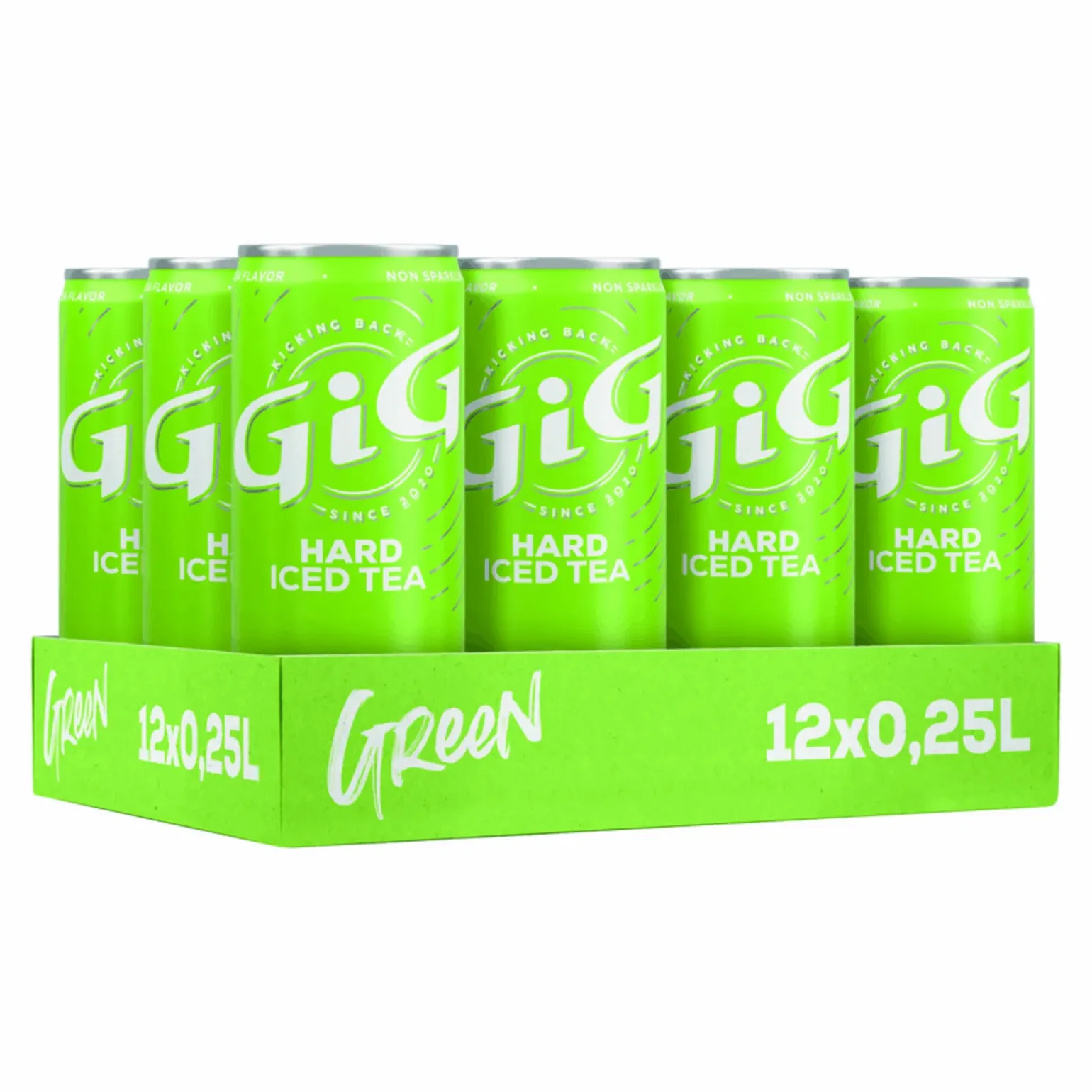 Gig Hard Iced Tea Green blik (12x 25cl)