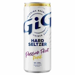 GiG Hard Seltzer Passionfruit Funk blik (12x 25cl)