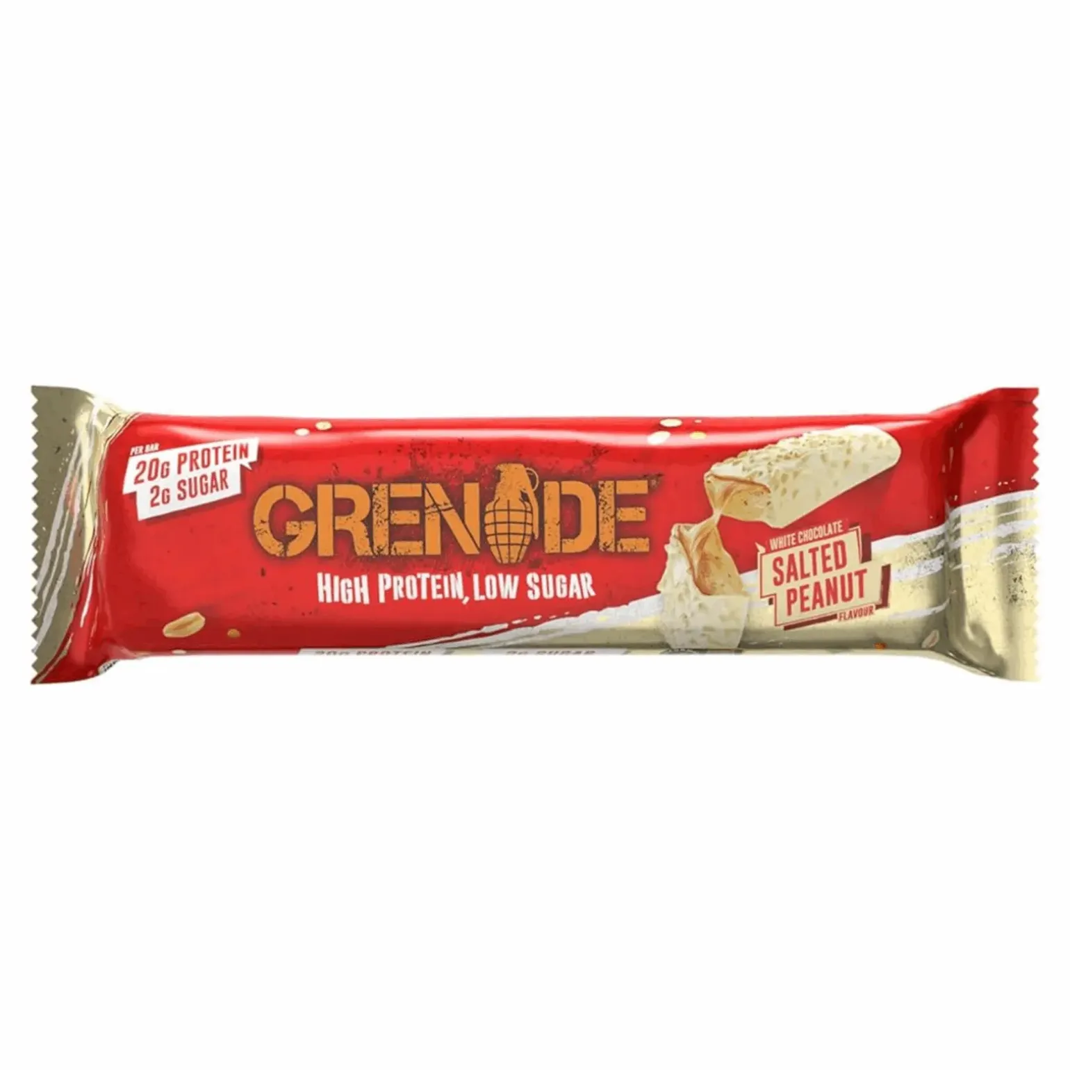 Grenade White Chocolate Salted Peanut (12x60gr)