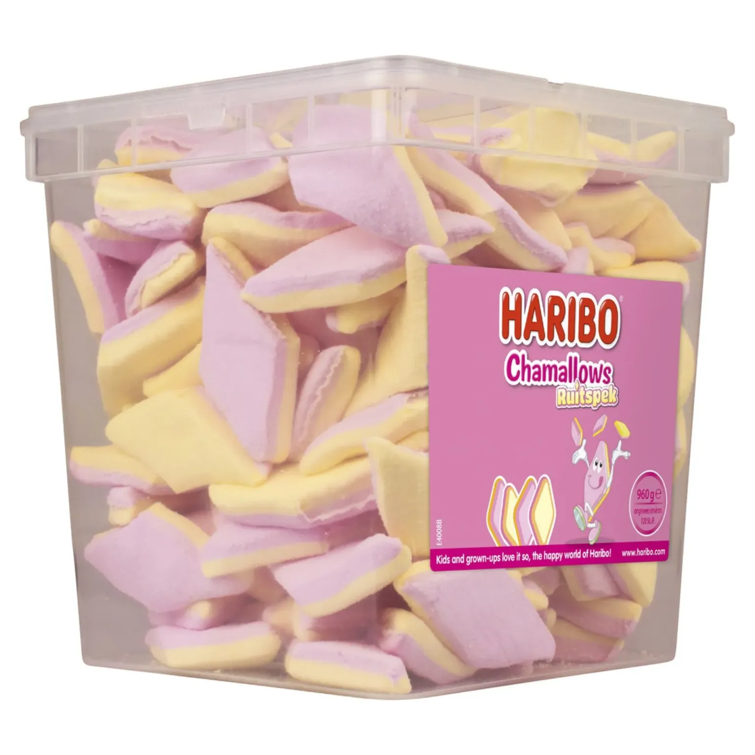 Haribo Chamallows Ruitspek (120 stuks)