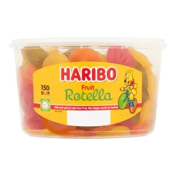Haribo Fruit Rotella (150 stuks)