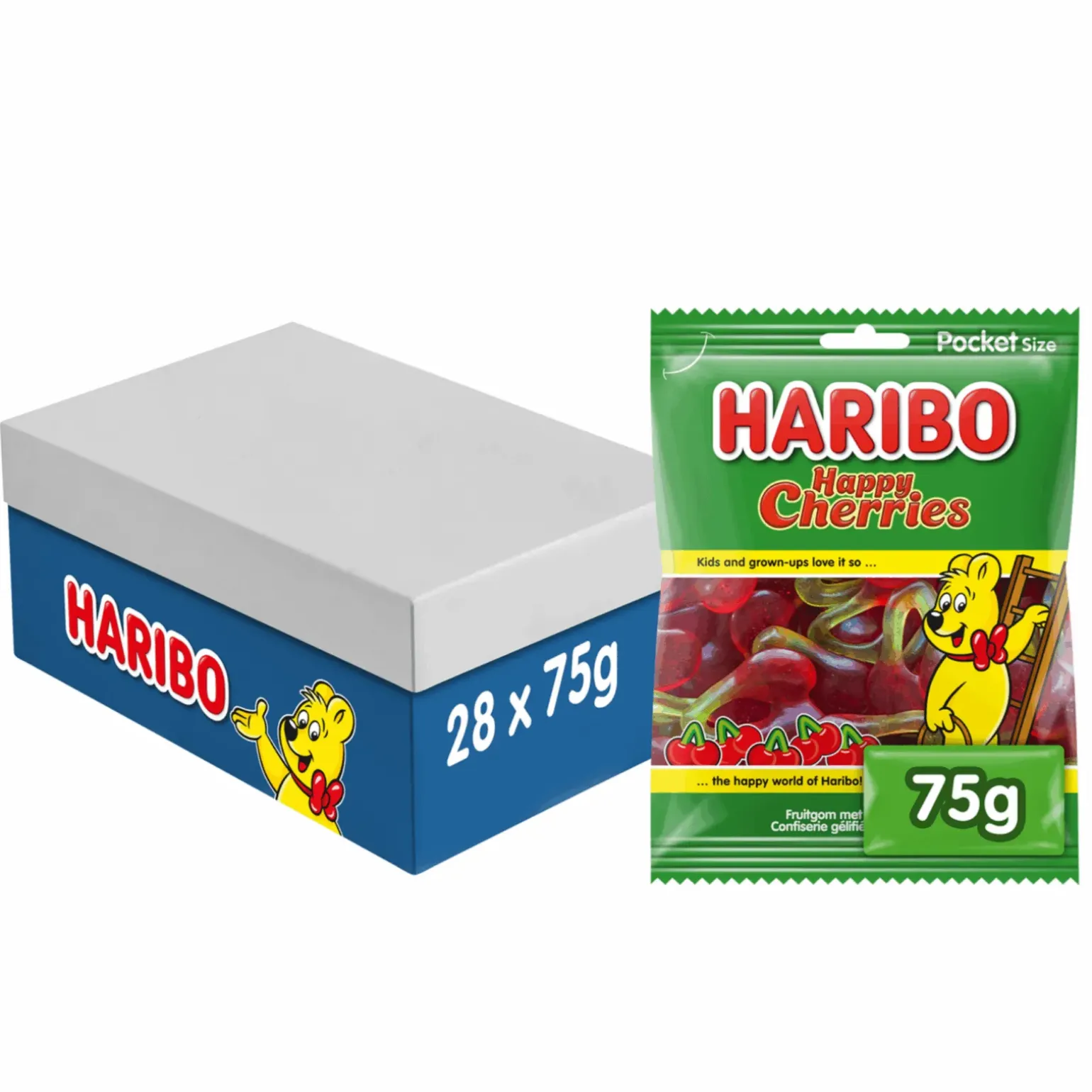 Haribo Happy Cherries (28x 75gr)