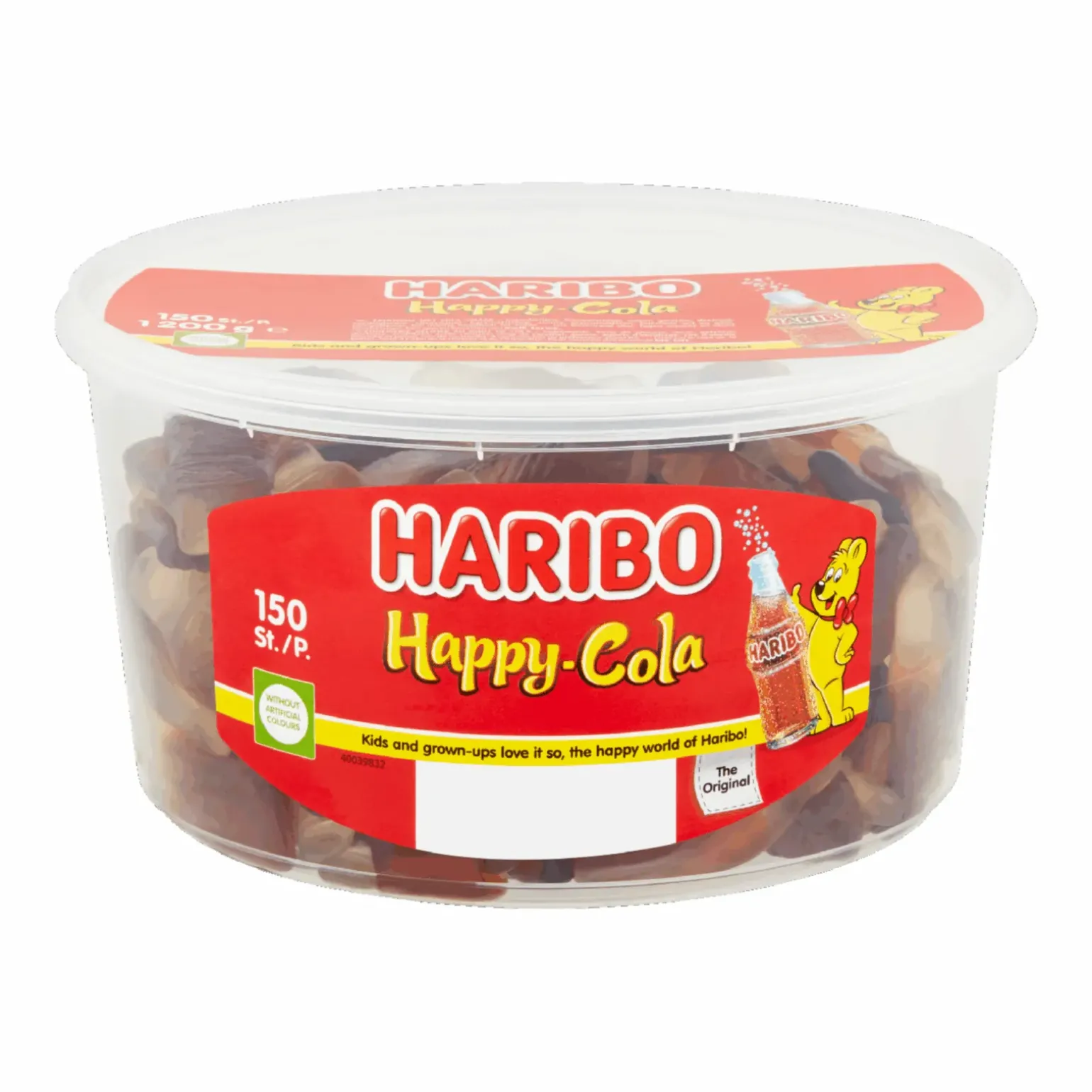 Haribo Happy Cola Silo (150 stuks)