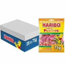 Haribo Perziken Zakje (28x 75gr)