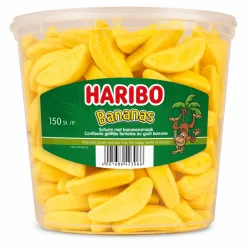 Haribo Schuim Bananen Gesuikerd (150 stuks)