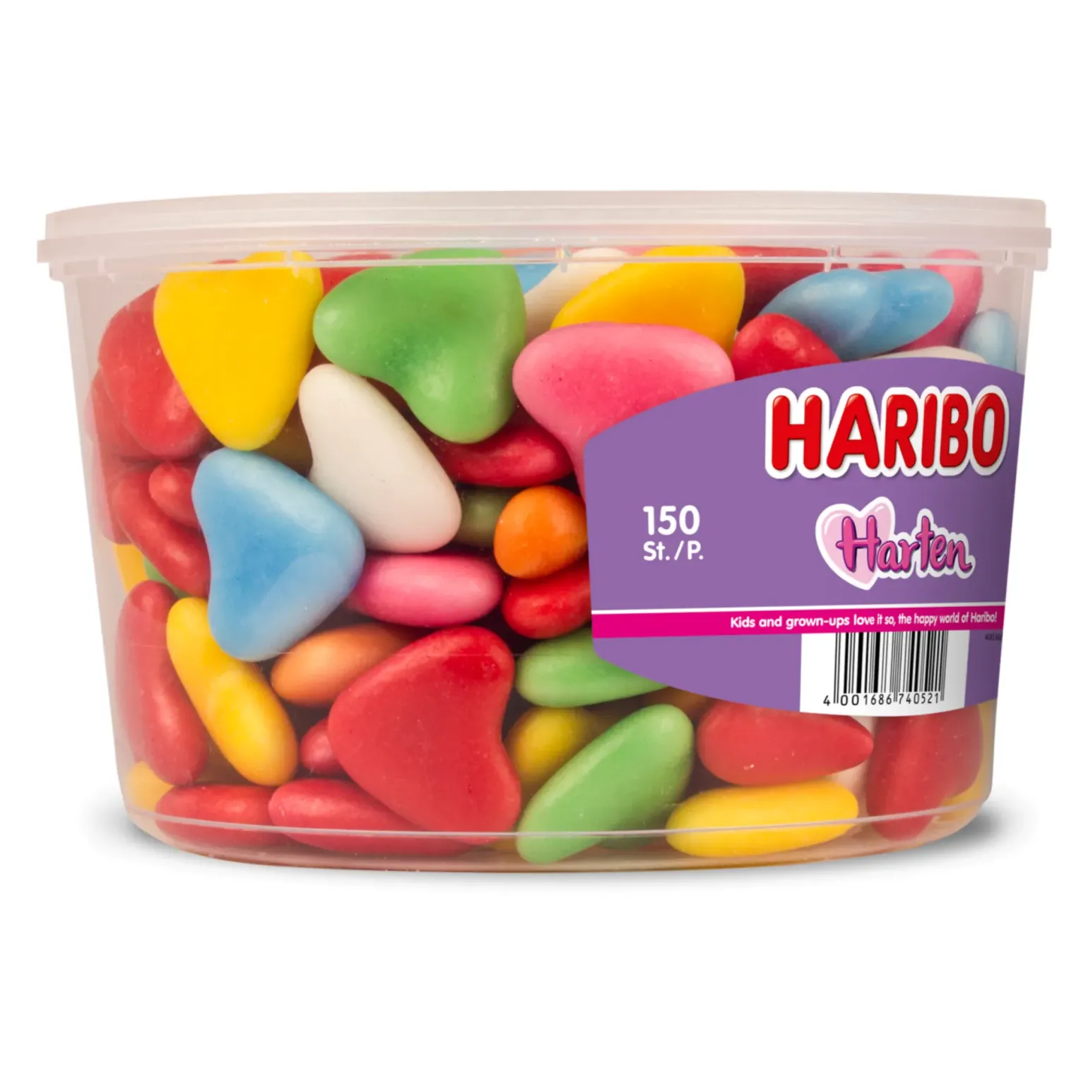 Haribo Schuim Harten (150 stuks)