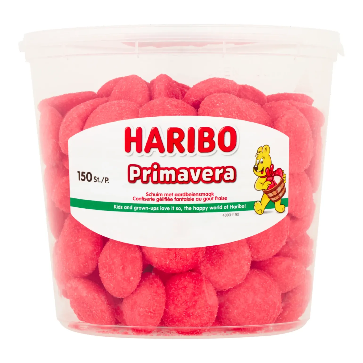 Haribo Schuim Primavera Aardbeien (150 stuks)