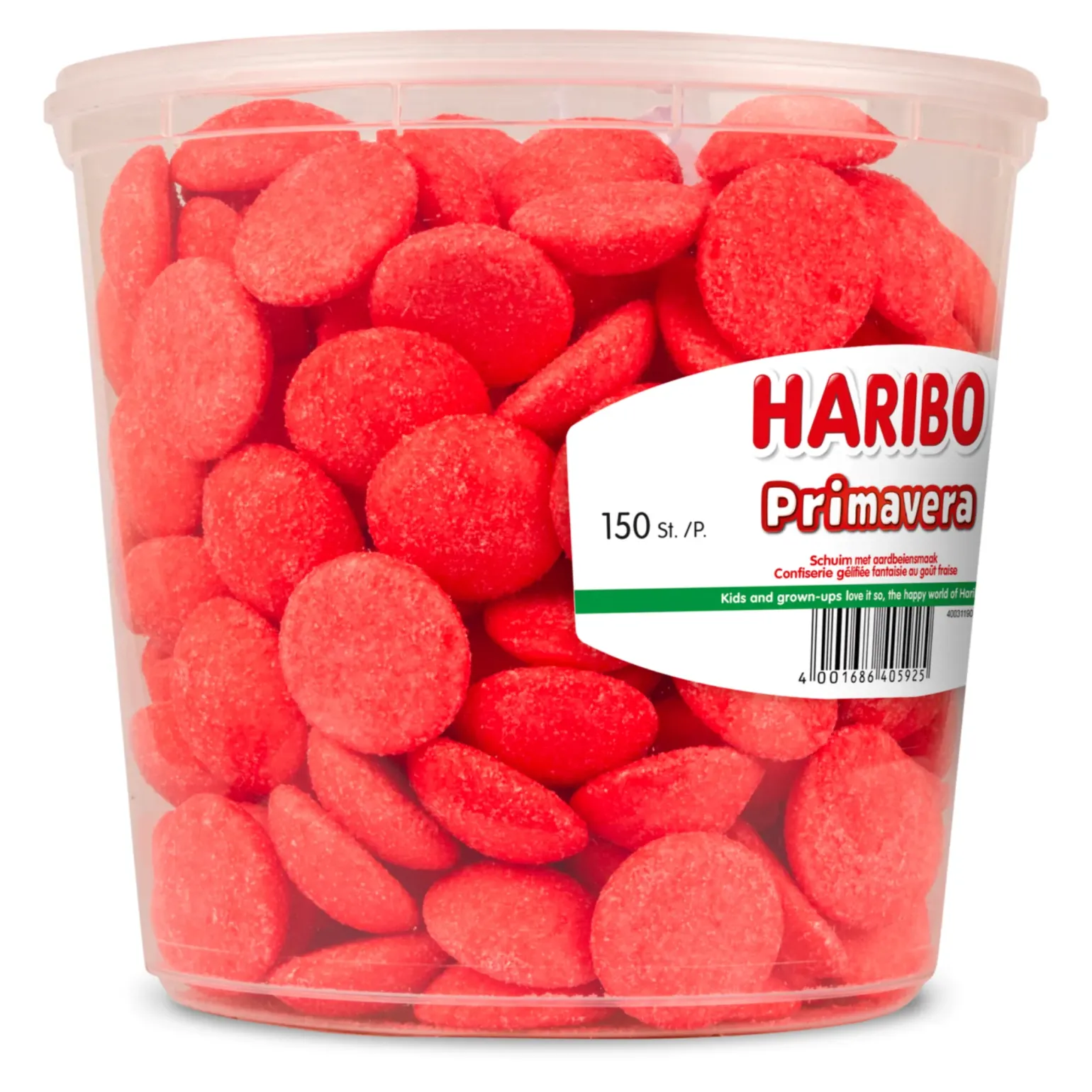 Haribo Schuim Primavera Aardbeien (150 stuks)