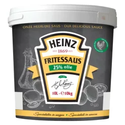 Heinz Fritessaus 25% Olie (10 liter)