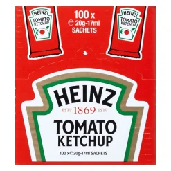 Heinz Tomatenketchup Sachets (100x 17ml)