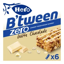 Hero B’tween Zero Witte Chocolade (60x 20gr)