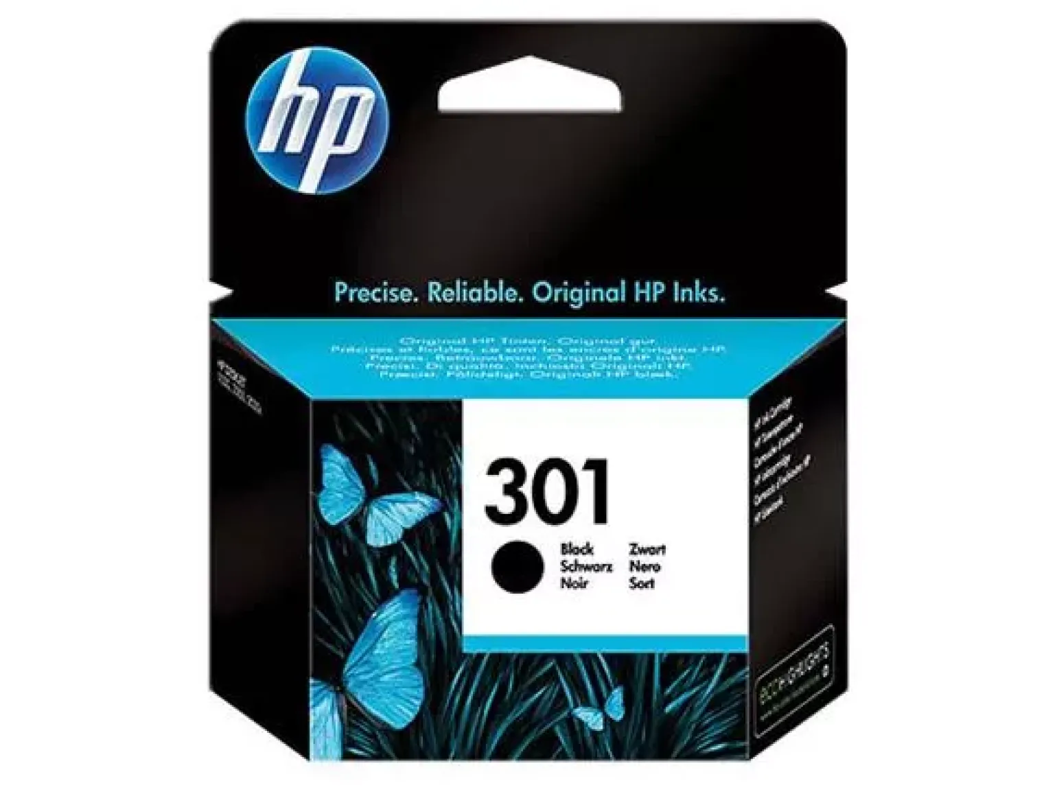 HP 301 Inktcartridge zwart