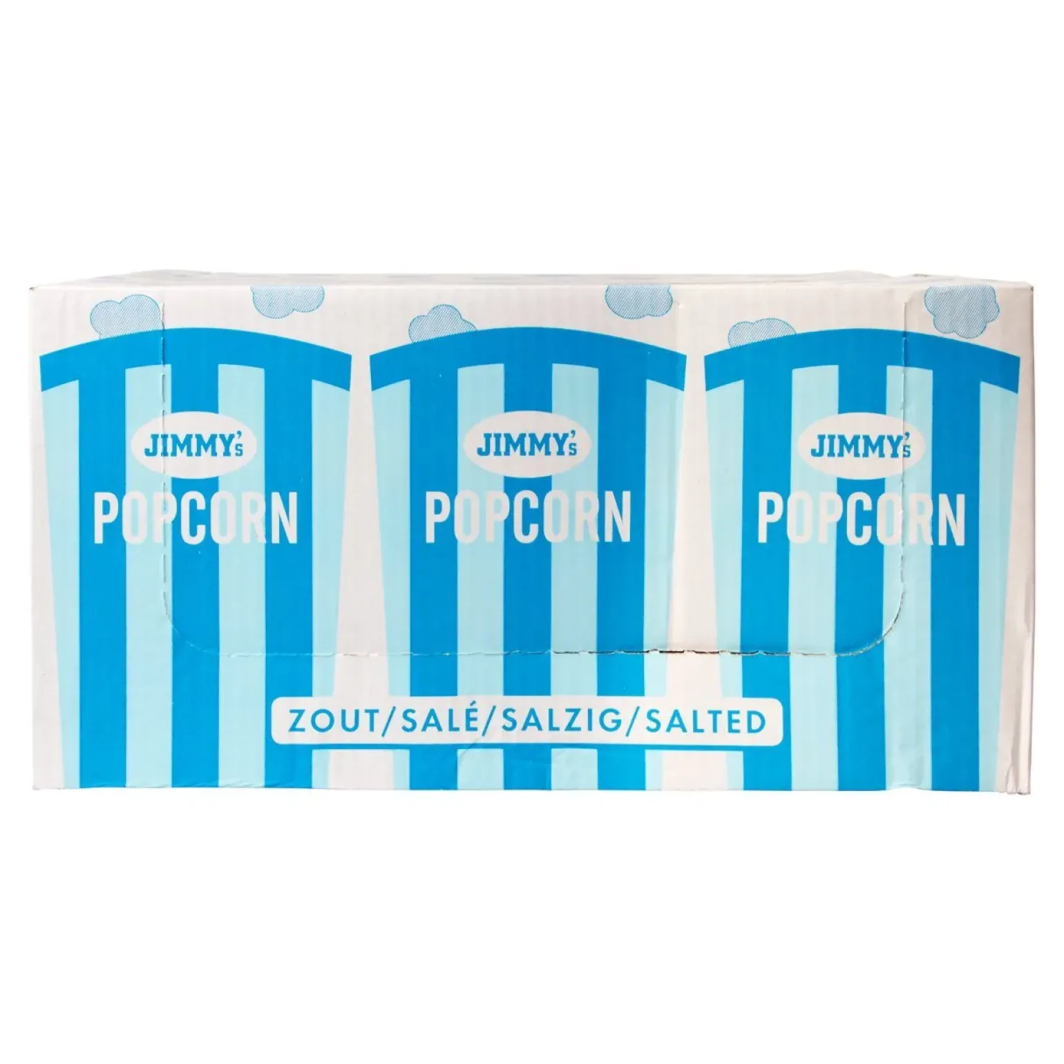 Jimmy’s Popcorn Zout Tube (6x 90gr)