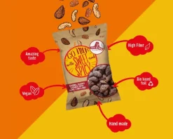 John Altman Mixed Nuts Maple Syrup Chilli Zakje (12x45gr)