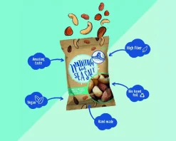John Altman Mixed Nuts Sea Salt Zakje (12x45gr)