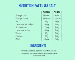 John Altman Mixed Nuts Sea Salt Zakje (12x45gr)