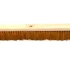 Kamerbezem kokos plat hout (100cm)