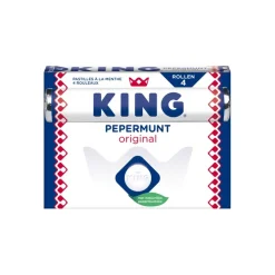 King Pepermunt Rol 4-pack (24 stuks)