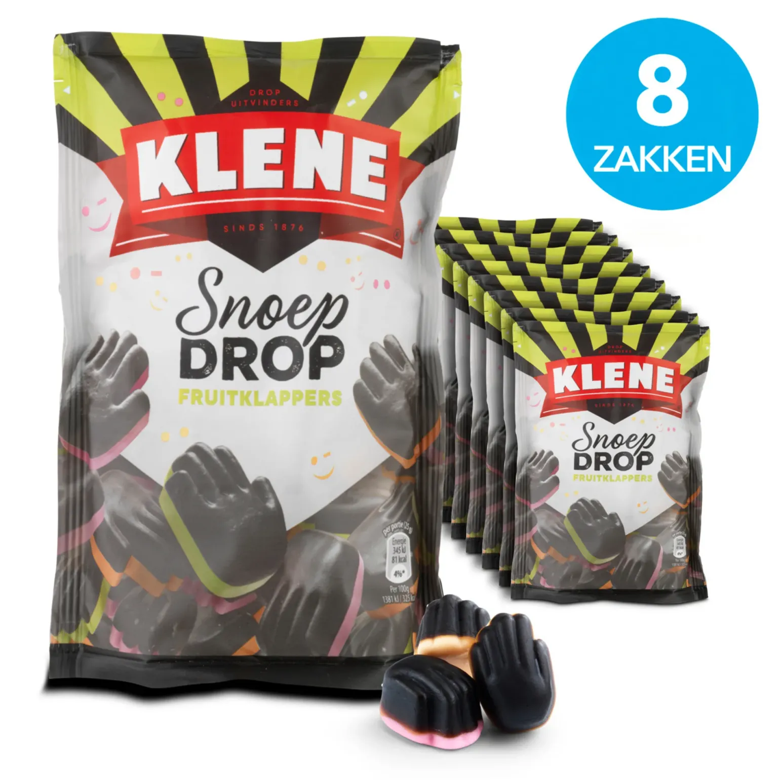 Klene Fruitklappers (8x 200gr)