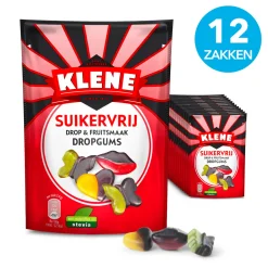 Klene Suikervrij Dropgums (12x 110gr)