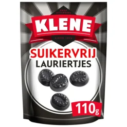 Klene Suikervrij Lauriertjes Zakje (12x 110gr)