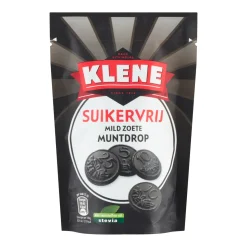 Klene Suikervrij Mild Zoete Muntdrop (12x 100gr)