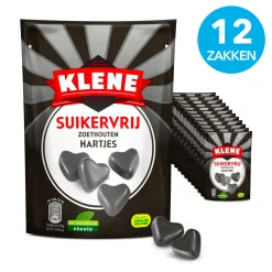 Klene Suikervrij Zoethouten Hartjes (12x 110gr)