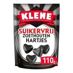 Klene Suikervrij Zoethouten Hartjes (12x 110gr)