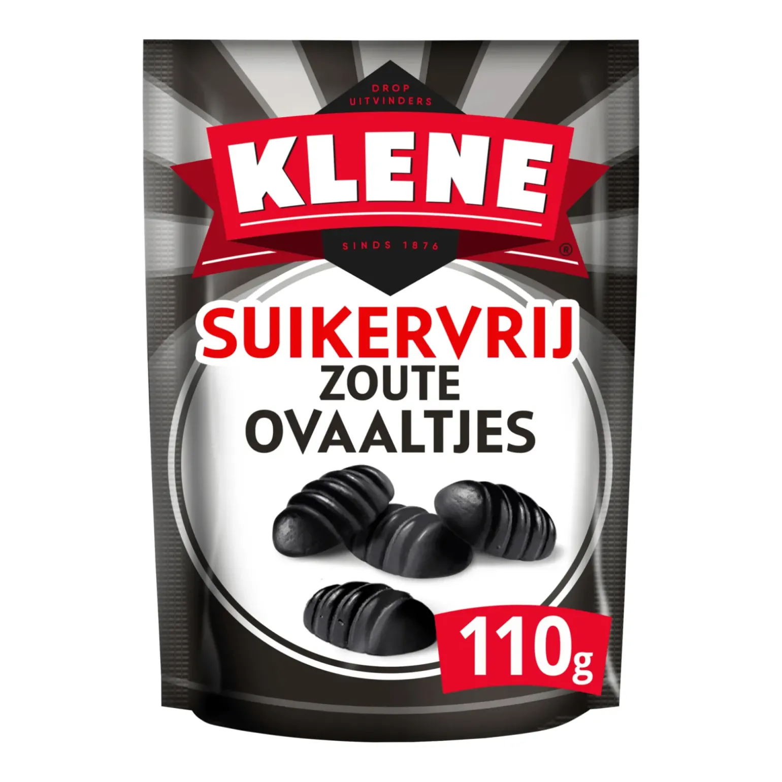 Klene Suikervrij Zoute Ovaaltjes (12x 110gr)