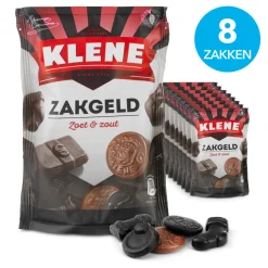 Klene Zakgeld Zoet Zout (8x 210gr)